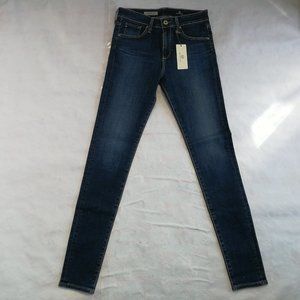 Ag Adriano Goldschmied Farrah High-Rise Skinny Jeans 27 NWT